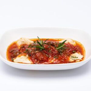 Filetto di pesce alla mediterranea