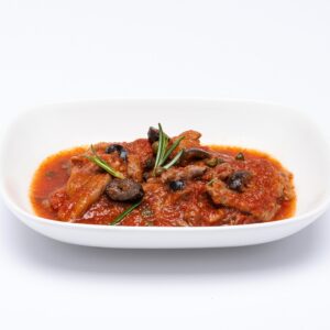 Straccetti di bovino alla pizzaiola