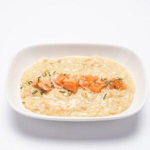 Risotto al salmone